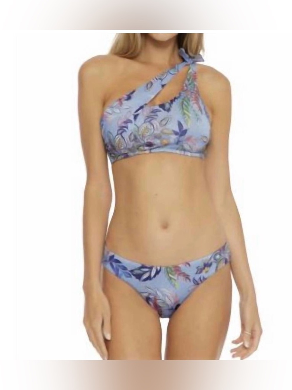 BECCA by Rebecca Virtue South Pacific 2 Piece Metallic Bikini WORN ONCE